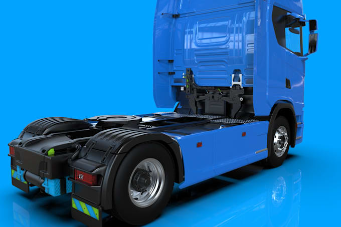do 3d car model, truck, automotive vehicle design, for 3d printing