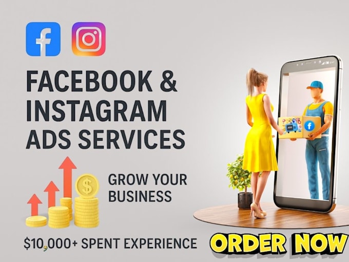 set up facebook and instagram ads campaign for leads or sales