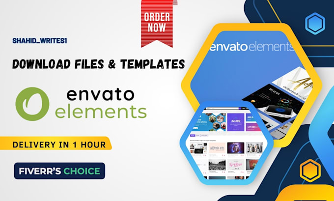 download and install any envato elements file, theme, template in one hour