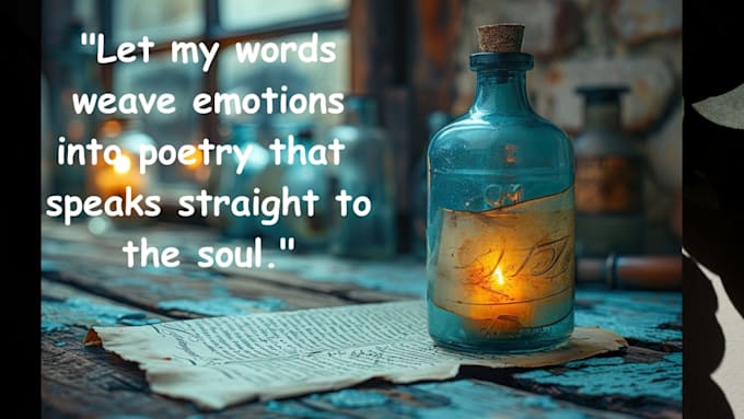 write a beautiful, custom poem for any occasion