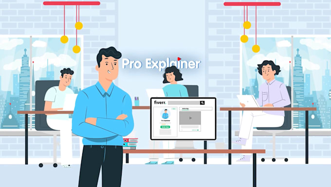 do a premium 2d animated explainer video in 24h