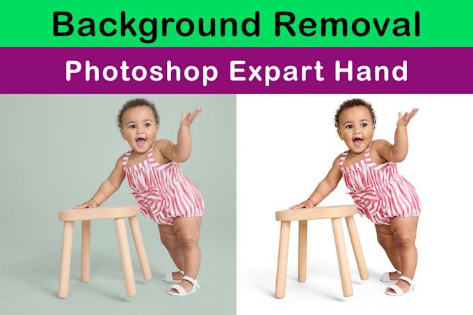 do professional photoshop image editing and background cutout