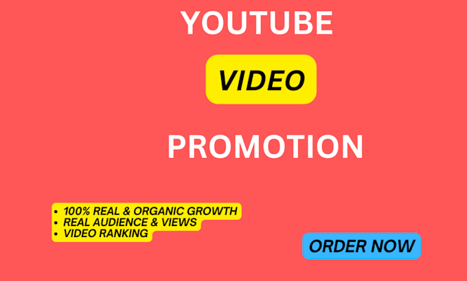 do organic youtube video promotion