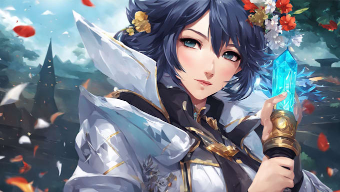 create awesome anime portrait for you