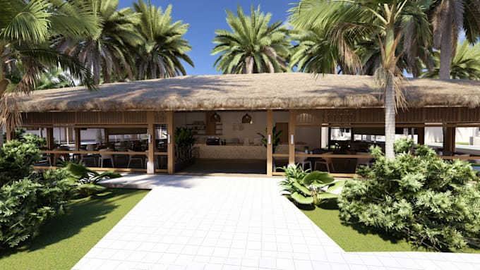 desing 3d render images of your architectural project