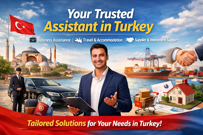 help you with any task in turkey