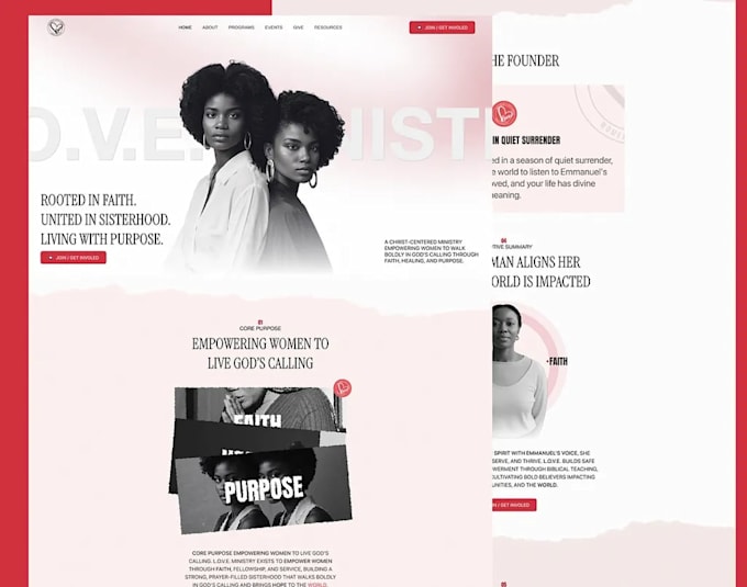 create high converting landing page designs in figma