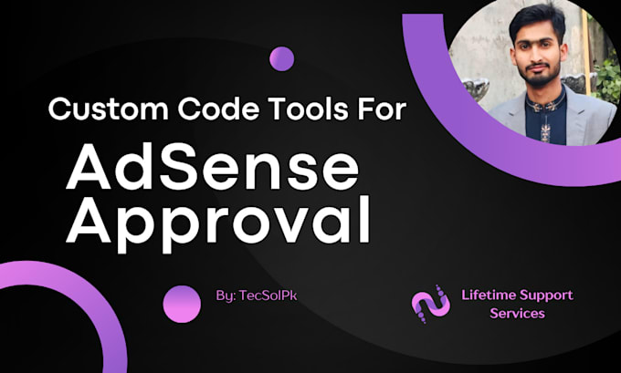 make custom code adsense friendly tools for adsense approval