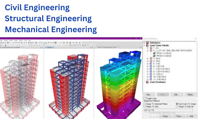 civil, structural engineering, mechanical design projects and reports