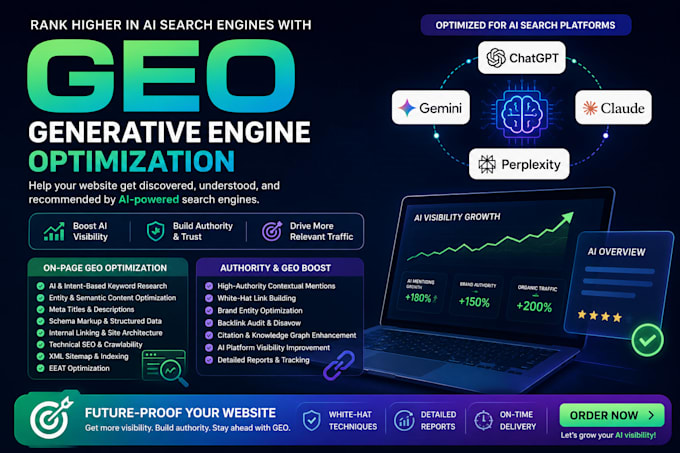 optimize your website for ai search with GEO and llm SEO