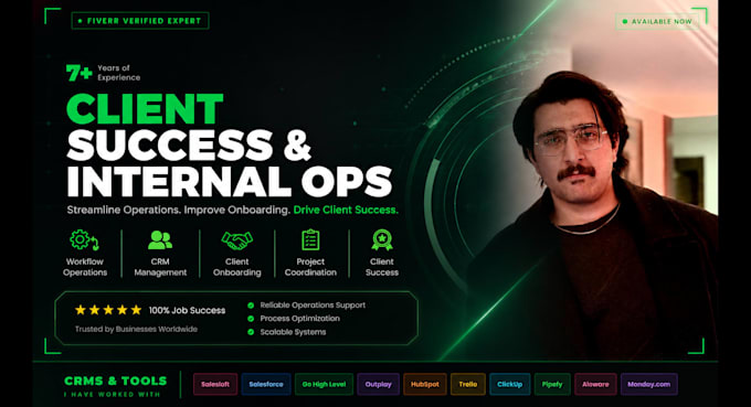 manage your client success, onboarding, and operations