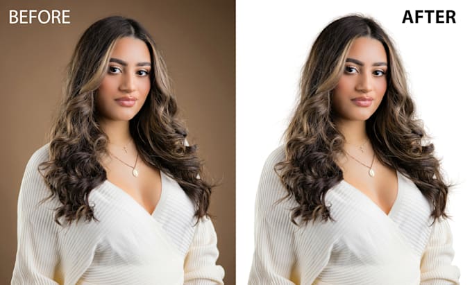 photoshop hair masking and background remove