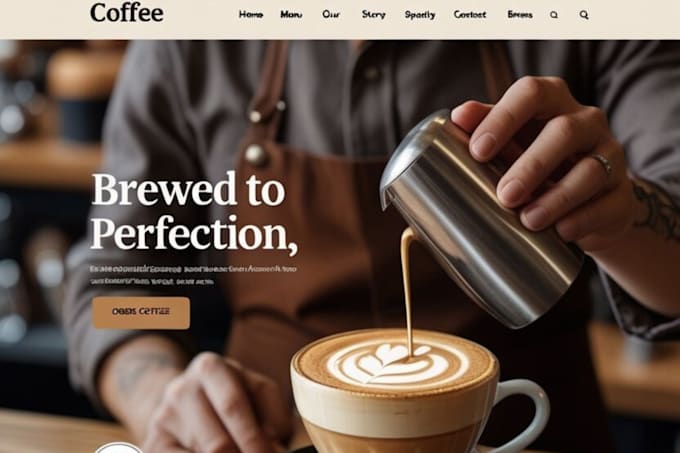 design private label coffee shopify store tea brand  dropshipping coffee website