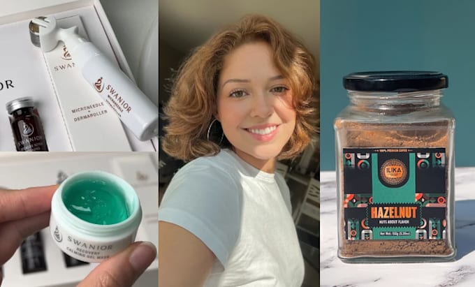 create faceless broll unboxing content of your product