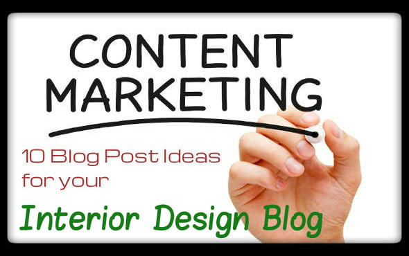 write 10 interior design site blog post titles