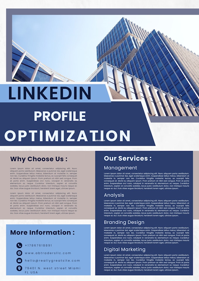 professionally optimize your linkedin account