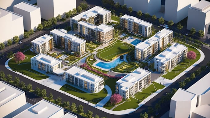 design exceptional architectural master plans, urban layouts, and site plans