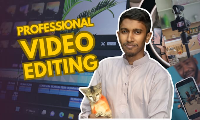 do simple video editing for tiktok, shorts, reels creation
