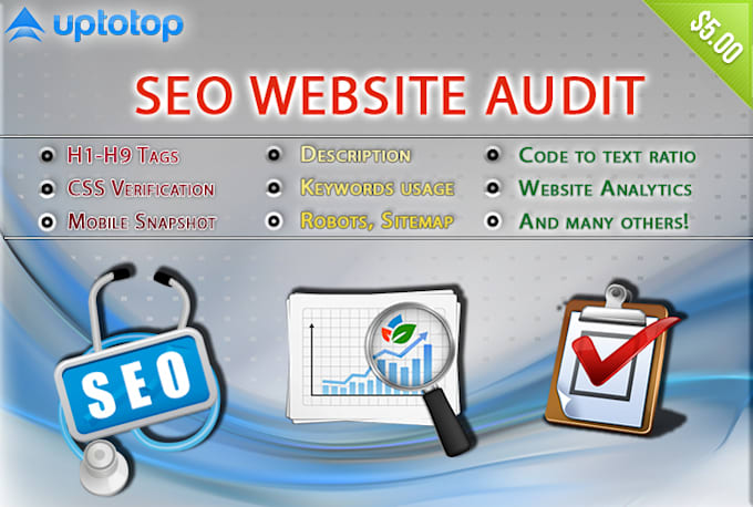 do complete SEO audit of your website