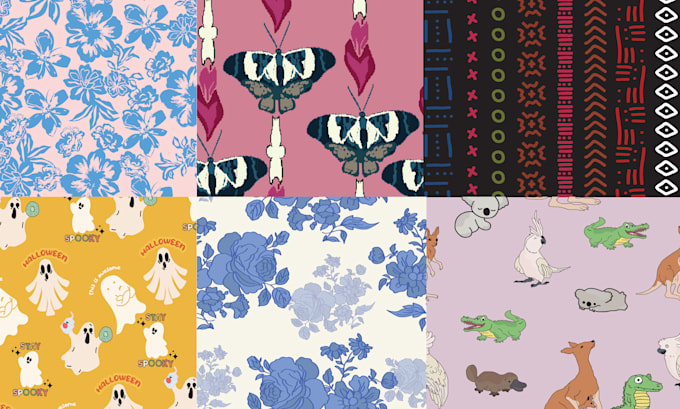 create repeat seamless pattern design
