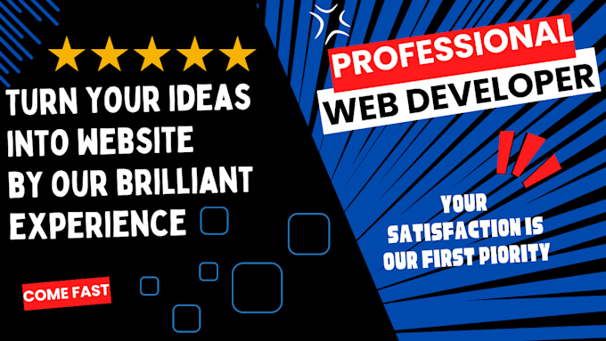design a perfect website for you with brilliant work