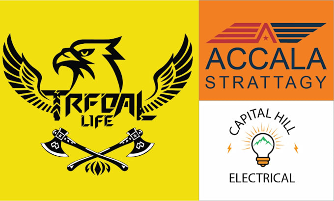 do simple, modern, and custom 3d business logo design expert
