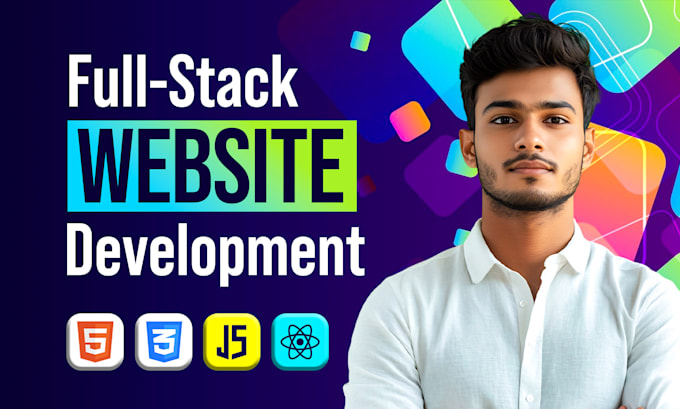 Do custom ai website development as full stack developer, front end ...