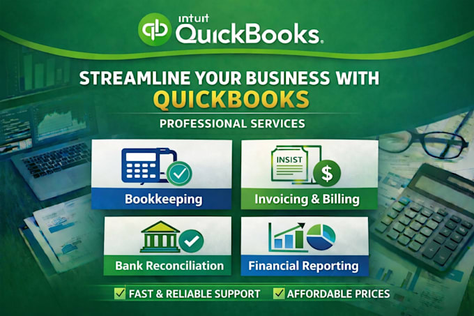 accounting and bookkeeping using quickbooks online