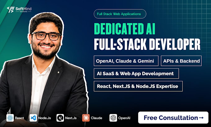 provide a dedicated ai full stack developer for your saas