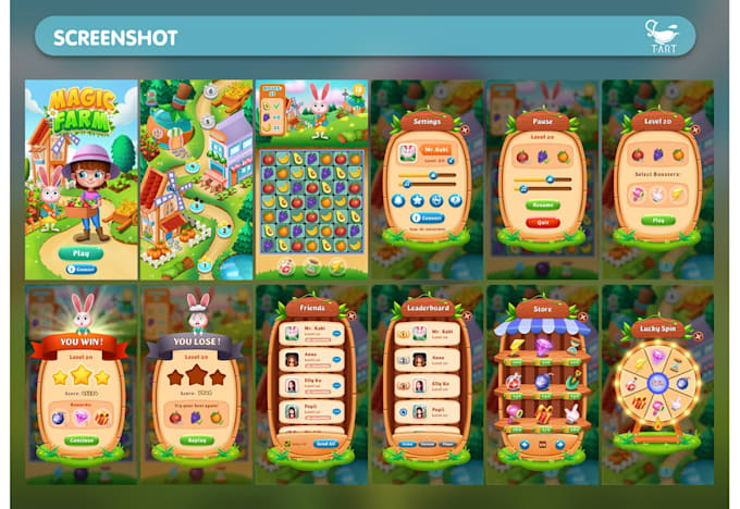 Do unity 2d game development 2d game mobile game app unity 2d web game ...