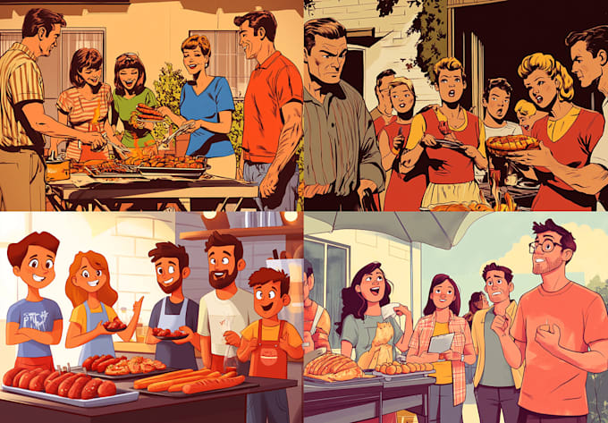 Design your comic character by Dawieandt | Fiverr