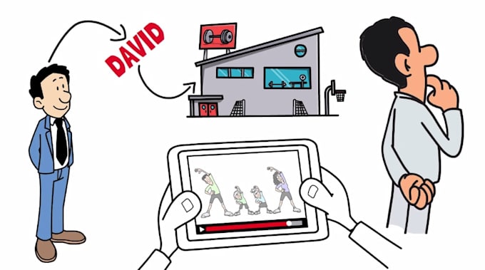 do whiteboard animation explainer video for youtube