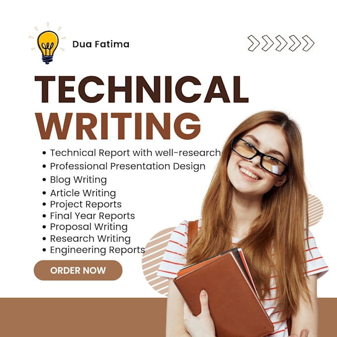write researched technical report, essay and articles