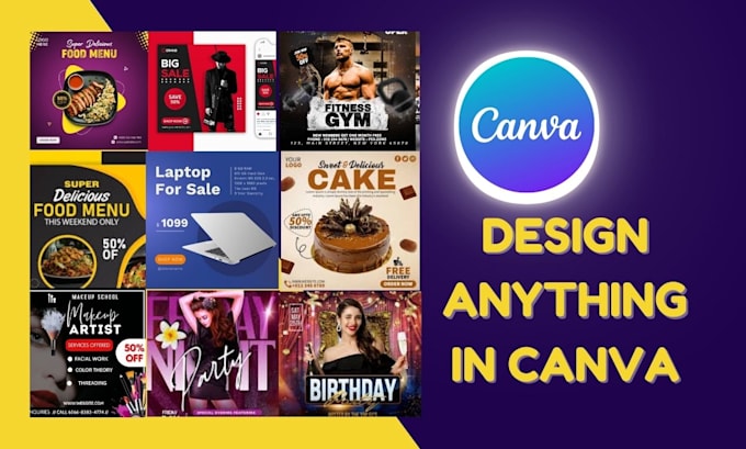 design social media templates,  canvas expert canvas pro custom design