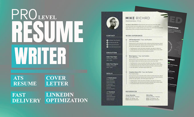 professional CV resume writer ats friendly CV for job