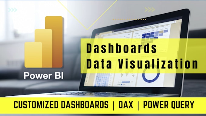 Design custom power bi dashboards data visualization with dax and power ...