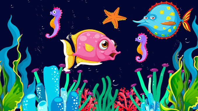 create lullabies and underwater fish bedtime lullaby