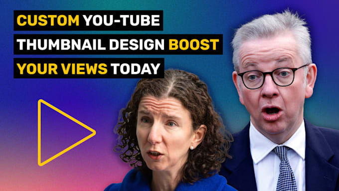 Design a pro youtube thumbnail, boosting for more views by ...