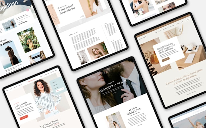 showit customization, showit redesign, showit portfolio, showit website design