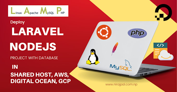 deploy your website with full setup and configuration