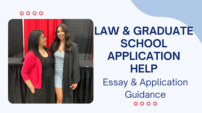 review law school and graduate school applications