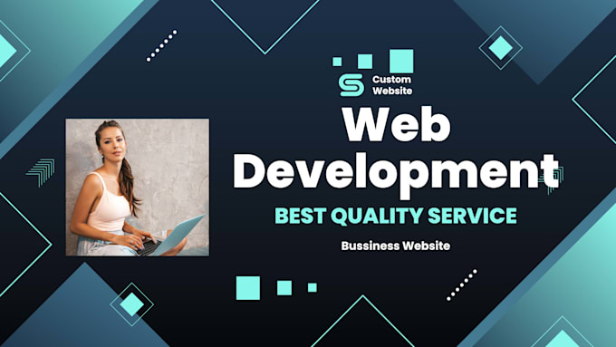 do website development as full stack web developer, front end, backend developer