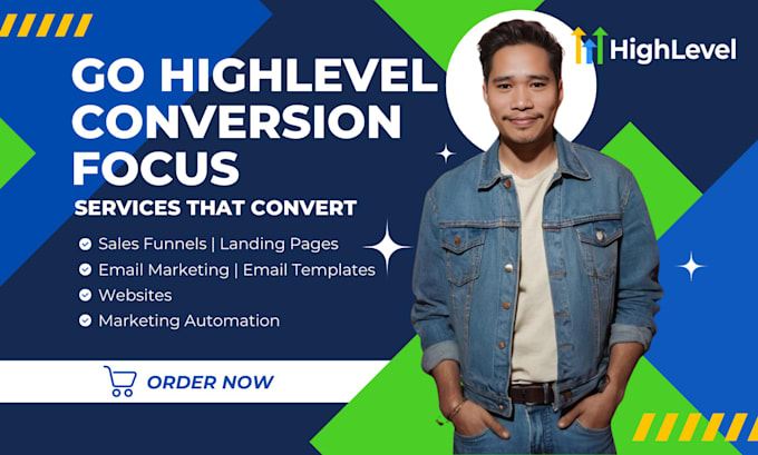 help ur go highlevel funnels, email marketing, automation, website, integration
