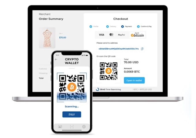 create crypto payment gateway, crypto payment processor to your web or app