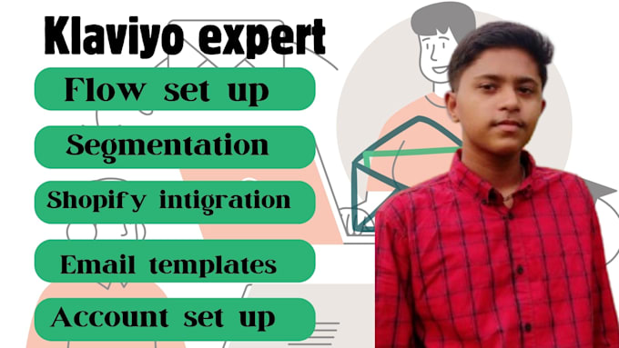 do professional klaviyo setup and email flows for ecommerce