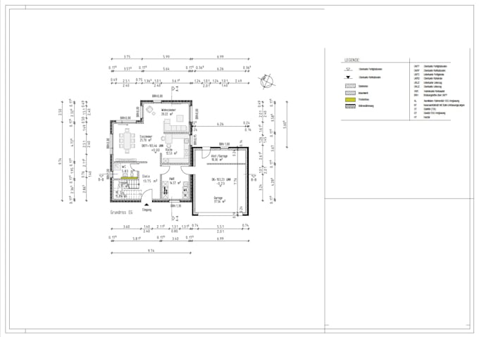 draw your idea from a sketch to a floor plan, elevation or section