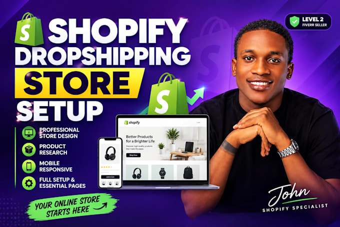 build shopify dropshipping store