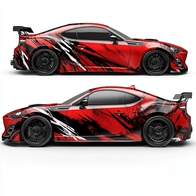 make branding vehicle wrap, car wrap, van wrap