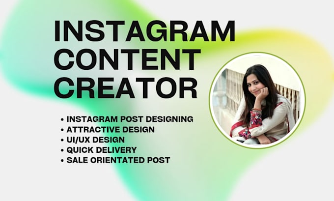 your instagram content creator for 30 days instagram posts