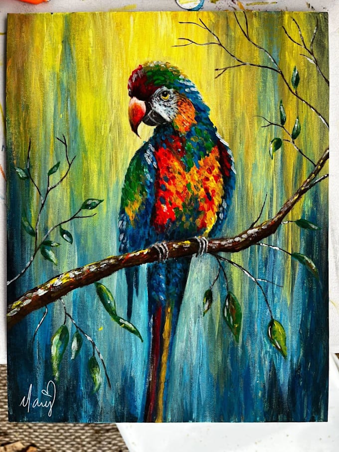 paint acrylic artworks for you